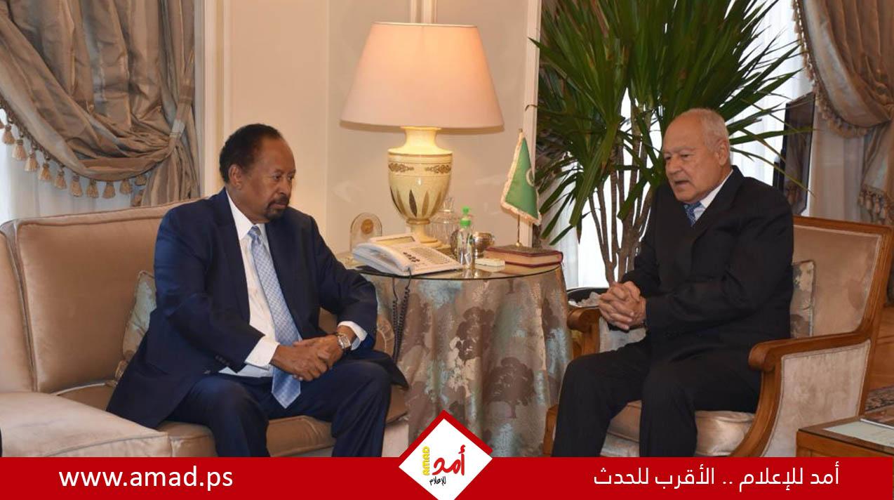 أبو الغيط: ايقاف الحرب والحفاظ على وحدة أراضي الدولة السودانية اولويات للجامعة العربية