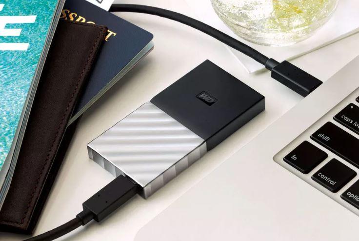ويسترن ديجيتال تكشف عن أول قرص تخزين محمول SSD