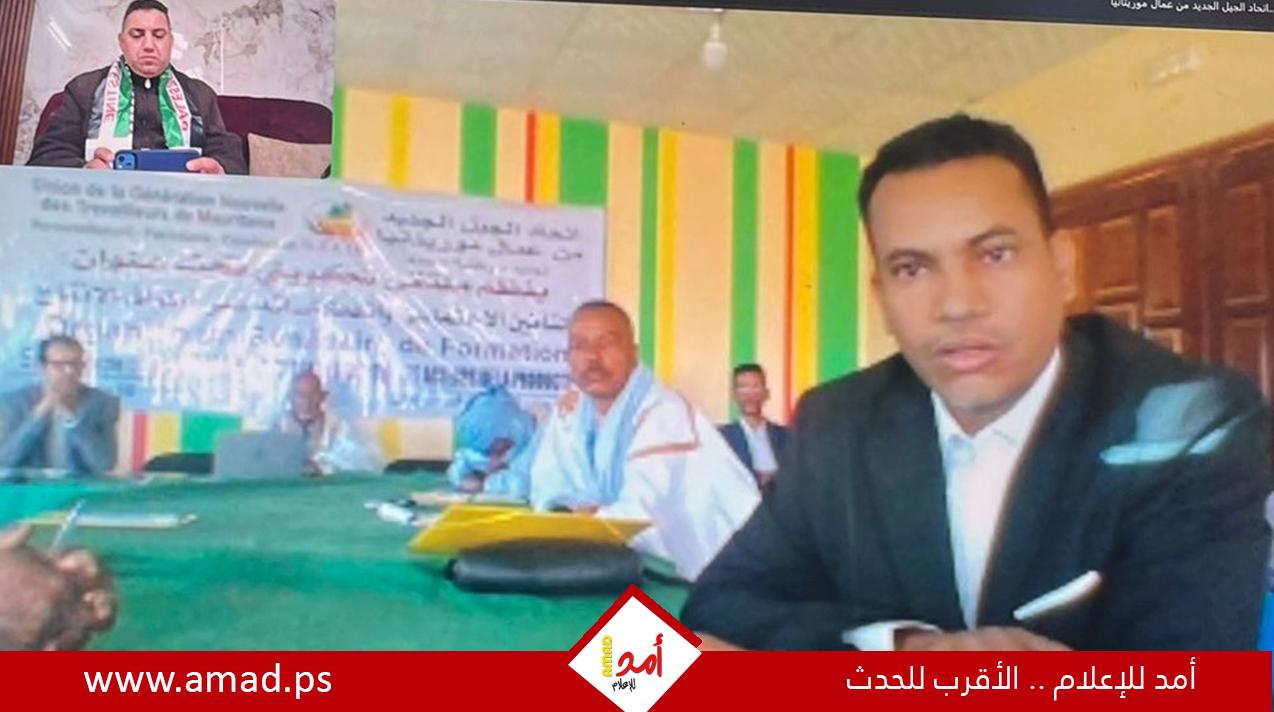 "علوش" يؤكد على ضرورة تعزيز دور الحركة العمالية العربية في دعم واسناد القضية الفلسطينية