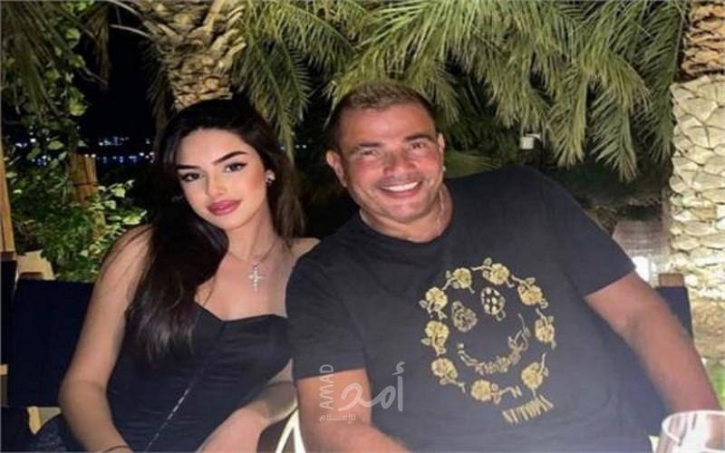 عمرو دياب يثير الجدل بظهوره مع "موديل" لبنانية