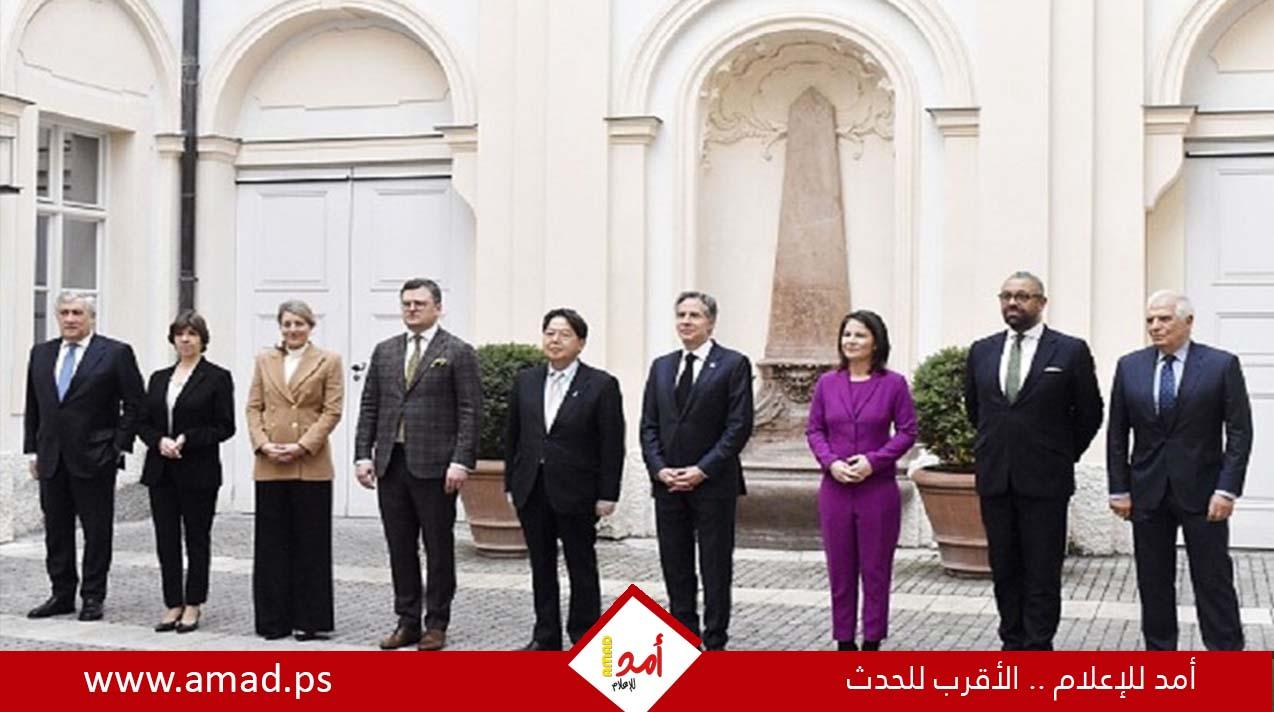 دول "مجموعة السبع" تتفق على تعزيز العقوبات ضد روسيا