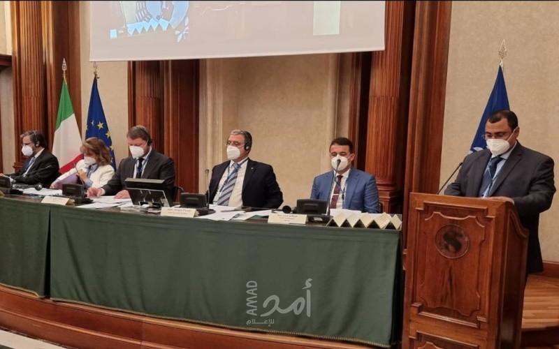 "العسومي" يدعو إلى وضع خارطة طريق برلمانية مشتركة بين البرلماني العربي والبحر المتوسط