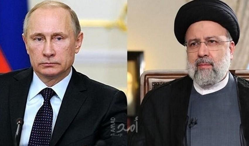 الرئيسي الإيراني يعرب عن دعمه للقيادة الروسية في مواجهة محاولة التمرد