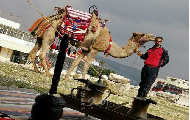 نابلس: قوات الاحتلال تخطر أحد المواطنين في سبسطية بهدم خيمته