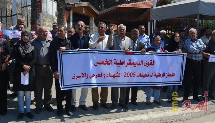 بالصور...المئات يتظاهرون أمام مجلس الوزراء بغزة احتجاجاً على عدم صرف رواتب الموظفين والفئات الاجتماعية