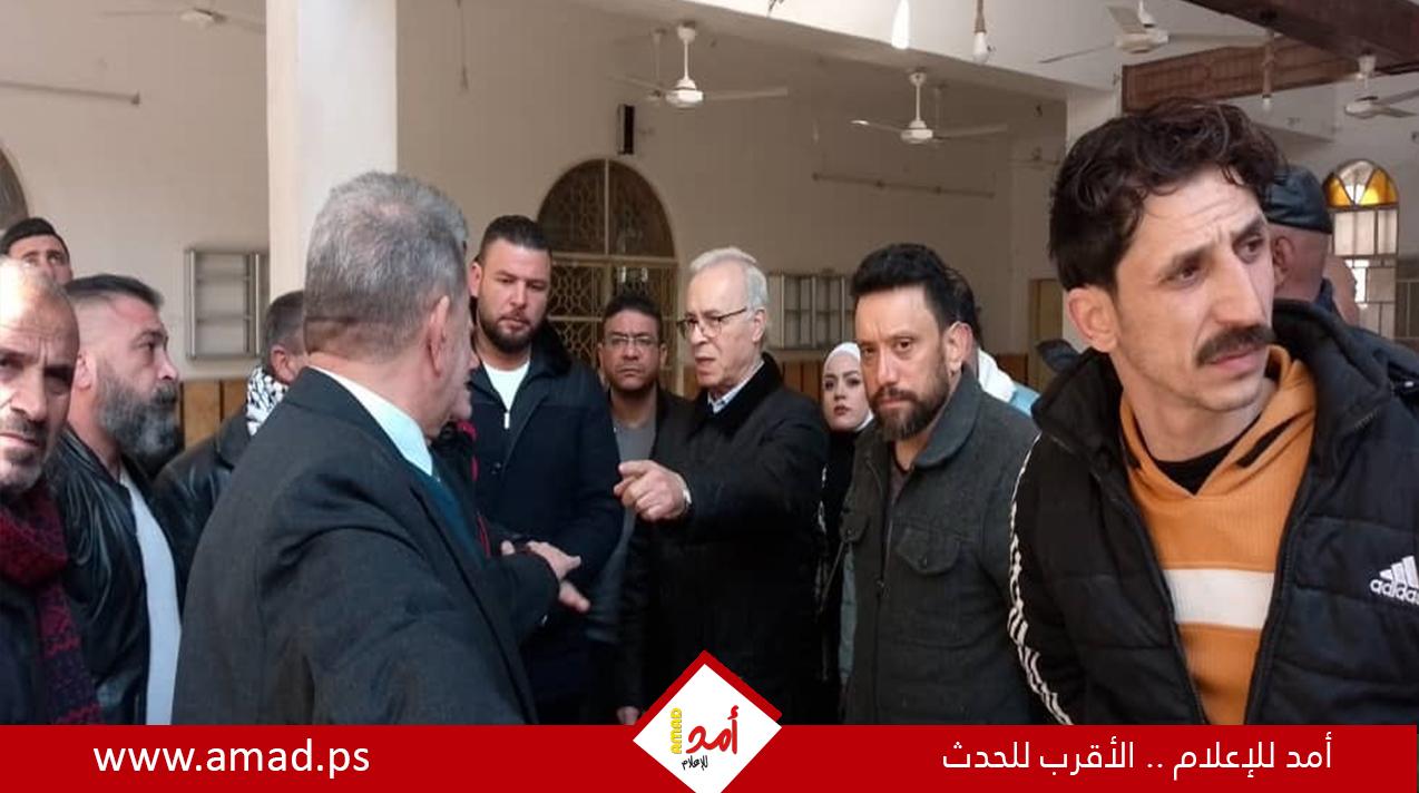 السفير الرفاعي يتفقد المناطق المتضررة من الزلزال في سوريا
