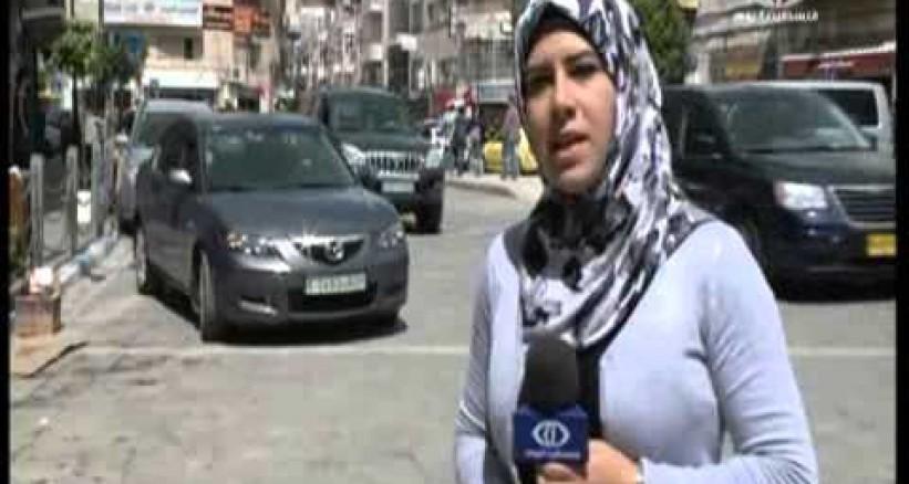 إصابة مراسلة فضائية فلسطين اليوم بالقرب من معتقل "عوفر"
