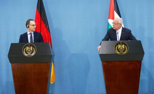 وزيرا خارجية فلسطين وألمانيا يؤكدان: لا بديل عن حل الدولتين