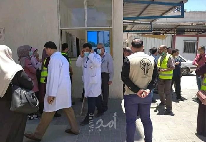 "الفلسطينية لمرضى السرطان" تشارك في حملة تبرع بالدم لمستشفى الشفاء بغزة- صور