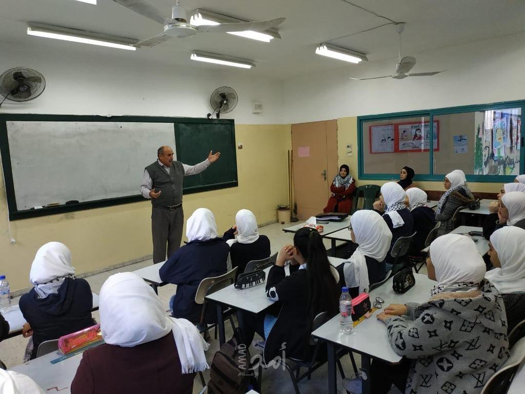قلقيلية: لجان الشبيبة الثانوية تنظم محاضرة عن تاريخ فلسطين