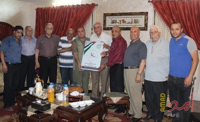 الجمعية الفلسطينية لقدامى الرياضيين تكرم المستشار "وليد أيوب "ضمن أجندتها الرمضانية