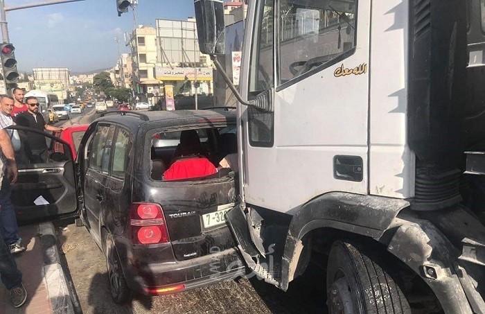 الدفاع المدني يخلي ثلاث اصابات في حادث سير ببيت لحم