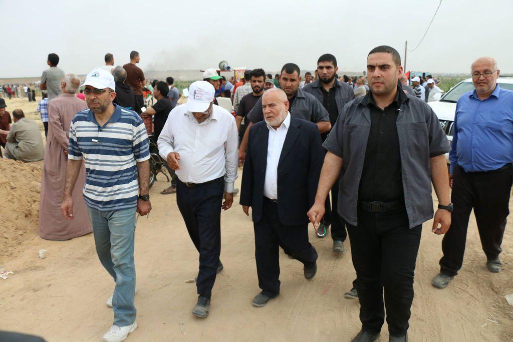 أحمد بحر: المسيرات مستمرة بعد 15 مايو  حتى فك الحصار وعودة اللآجئين