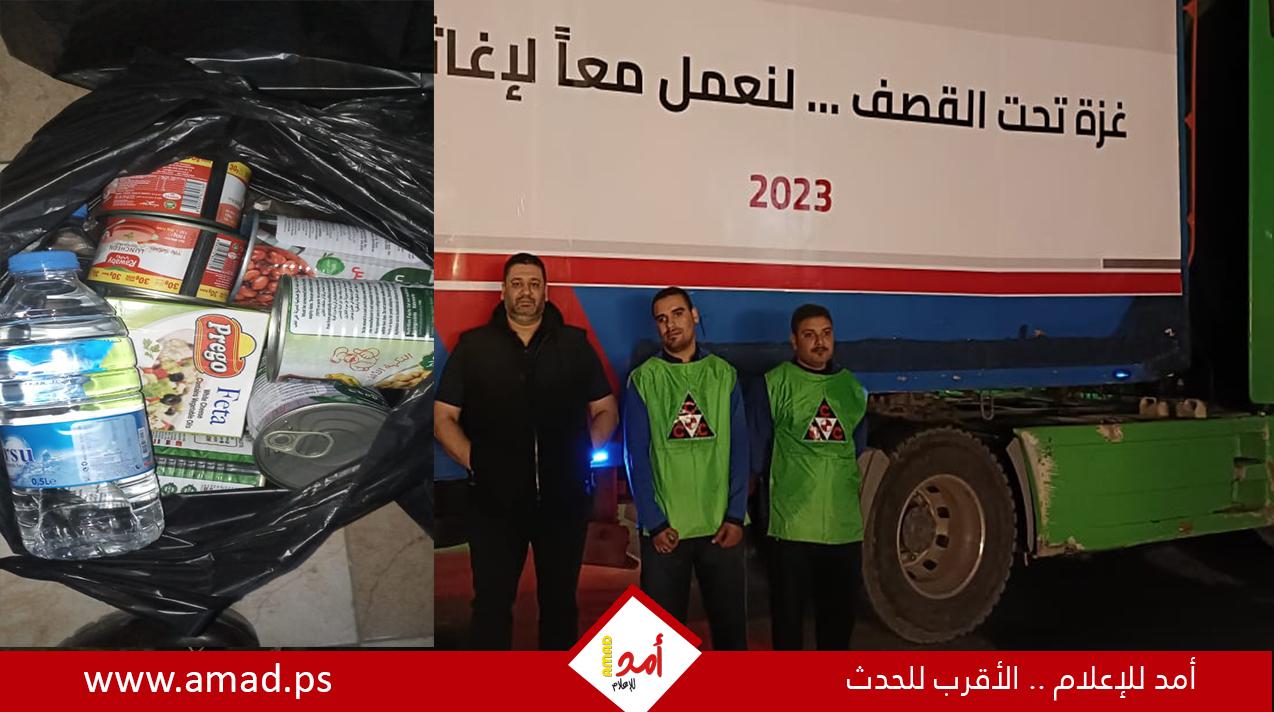 شركة ccc وشركة كهرباء فلسطين تتبرع بخيام ومساعدات اغاثية لأهالي قطاع غزة