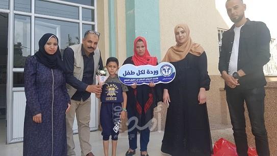 الاتحاد الدولي يطلق مبادرة وردة لكل طفل من غزة