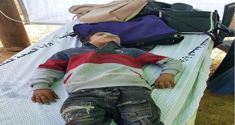 بالصور...7 إصابات برصاص  جيش الاحتلال على طول الشريط الحدودي لقطاع غزة