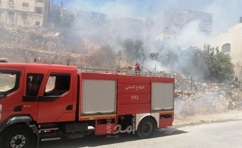 طواقم الدفاع المدني تتعامل مع (60) حادث ومهمة