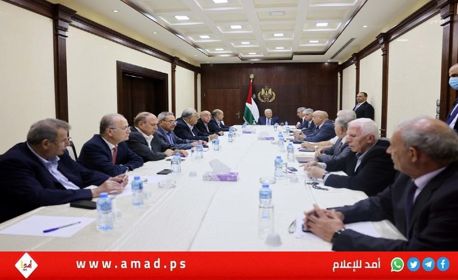 الرئيس عباس يترأس اجتماعا للجنة التنفيذية