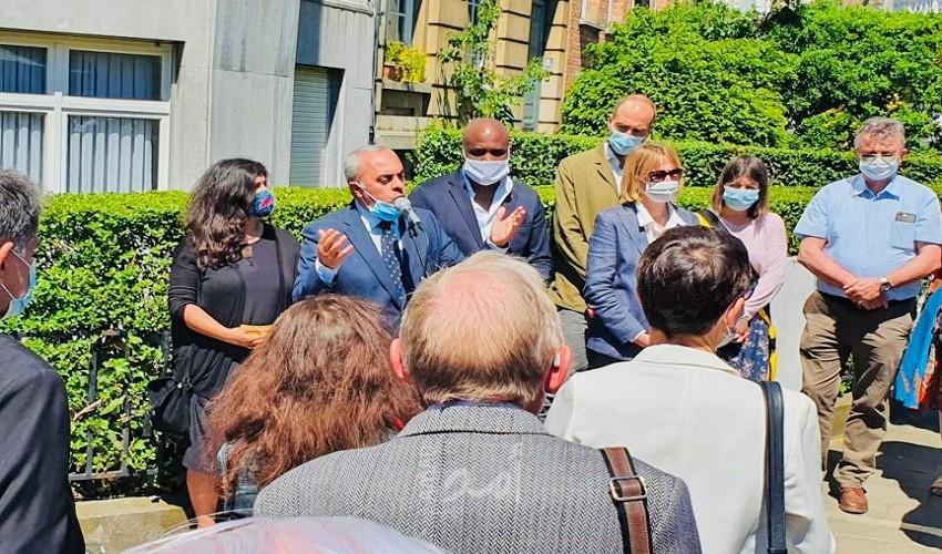 بروكسل: إحياء الذكرى الـ 40 لاستشهاد أول ممثل لمنظمة التحرير في بلجيكا نعيم خضر
