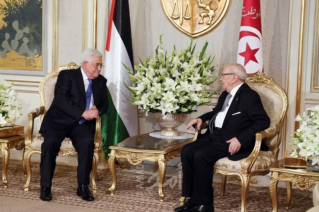 رسالة من الرئيس عباس لنظيره التونسي بخصوص حفل افتتاح برنامج القدس عاصمة الشباب