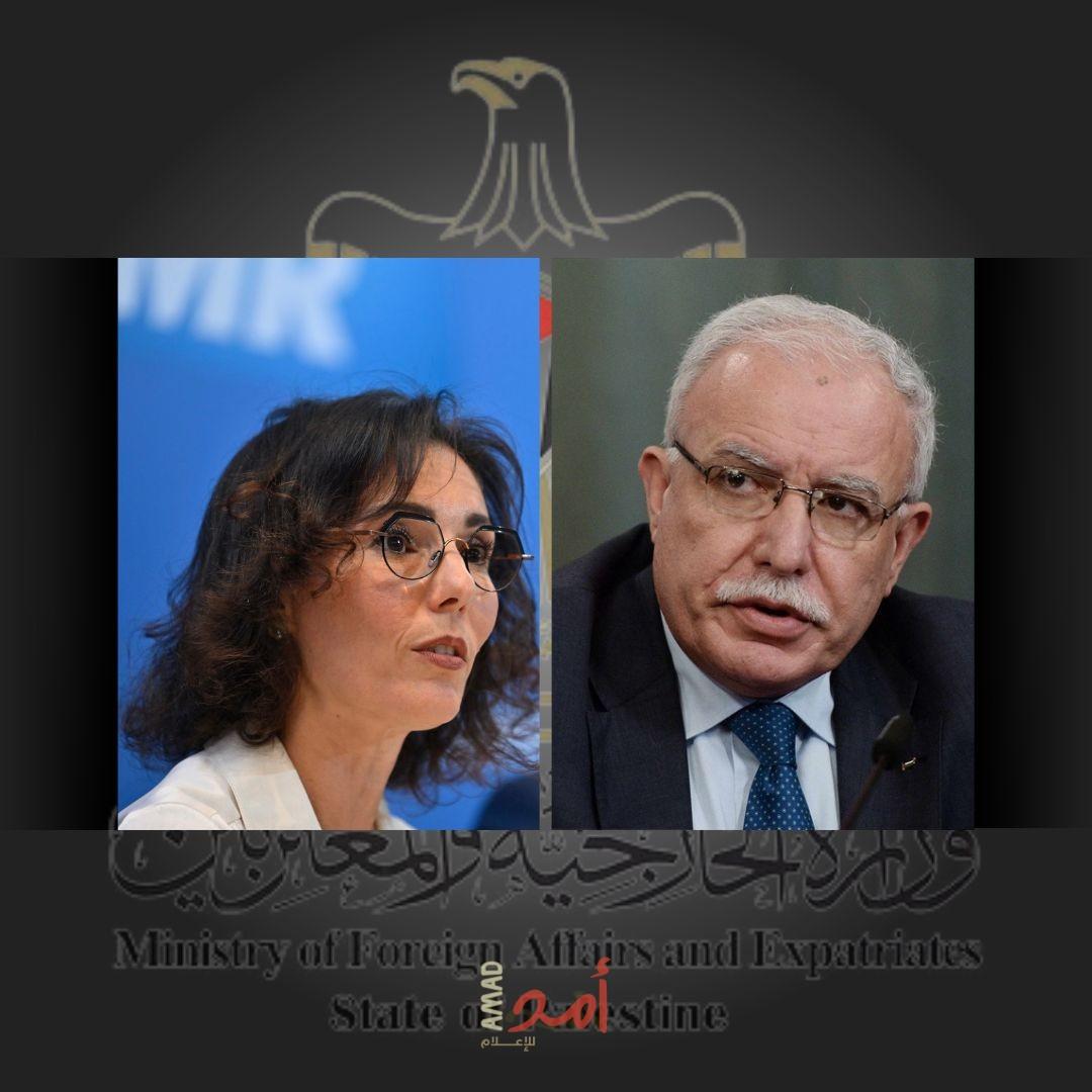 المالكي يلتقي نظيرته البلجيكية وزيرة الخارجية والتجارة الخارجية والشؤون الأوروبية