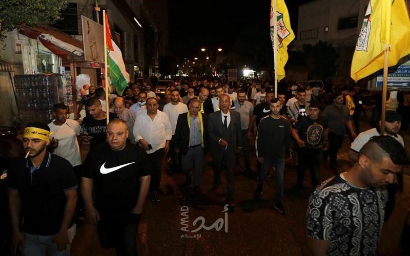 قلقيلية: وقفة ومسيرة إحياء لذكرى النكبة 73 ورفضا لاعتداءات الاحتلال على شعبنا