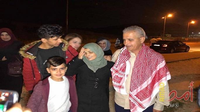 الافراج عن الأسيرة غدير أبو زينة من طولكرم