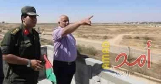 الوفد الأمني المصري يزور حدود غزة مع سيناء لتفقد الإجراءات الأمنية في المنطقة