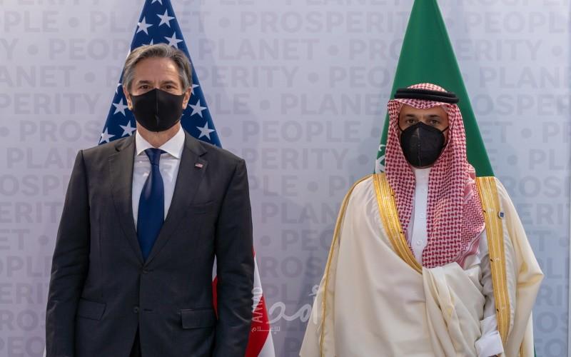 وزير الخارجية الأميركي يبحث مع نظيره السعودي الأوضاع في لبنان