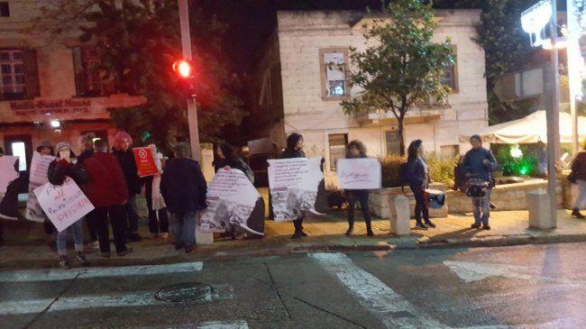 حيفا تتضامن مع عهد وناريمان التميمي‎