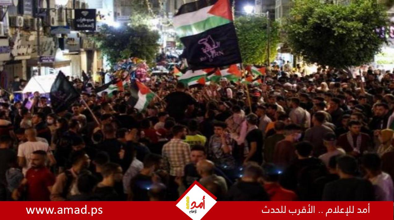 مسيرات حاشدة في العديد من مدن الضفة الغربية نصرة لقطاع غزة