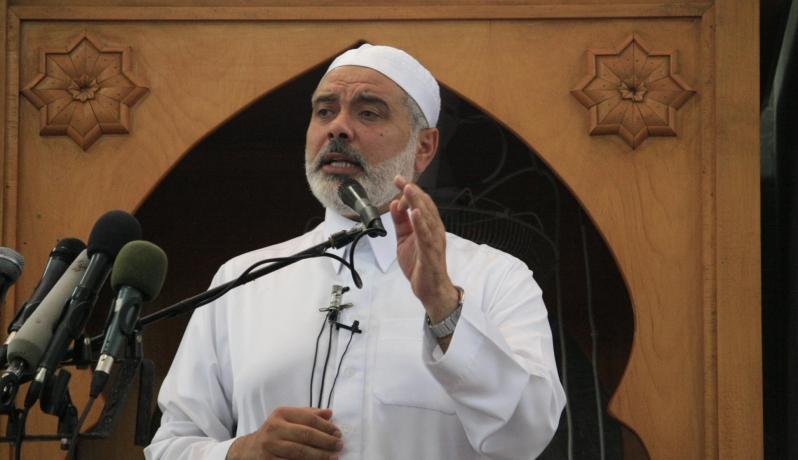 هنية: حصار غزة فشل..ولن نتنازل عن إقامة الميناء وفاءا لدماء شهداء مرمرة
