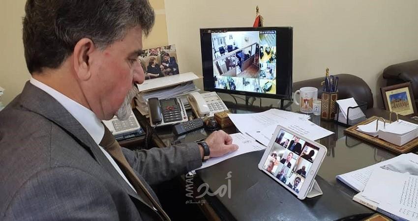 عبد الهادي يشارك في اجتماع السفراء بدمشق مع الممثل المقيم للأمم المتحدة في سوريا