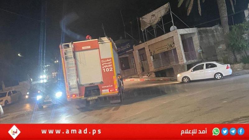 الخليل: مستوطنون يشعلون النيران في أراض بـ"سعير"- فيديو