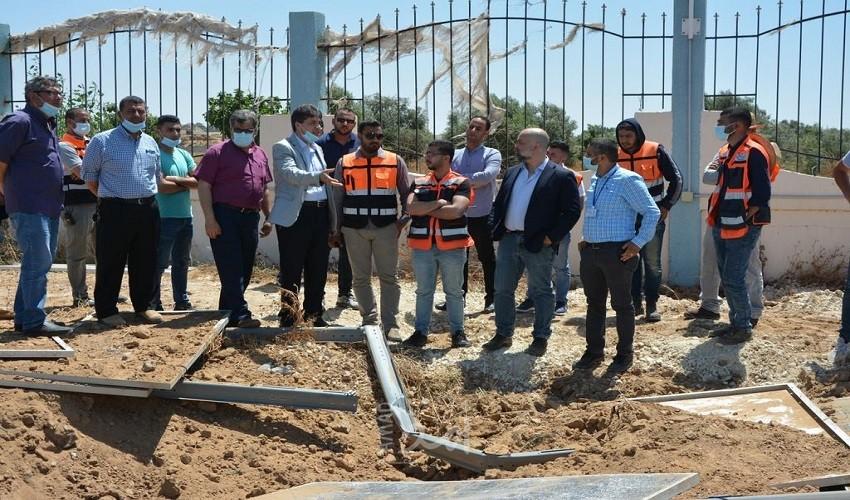 غزة: مصلحة مياه بلديات الساحل تستقبل رئيس اللجنة الرباعية الدولية في فلسطين جون كلارك