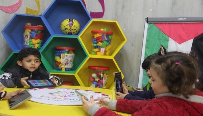 جمعية إعمار تفتتح نادي الطفولة الإبداعي بخان يونس