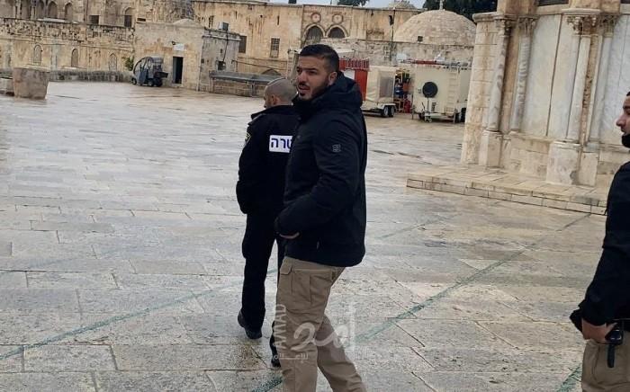 شرطة الاحتلال تعتقل حارس "المسجد الأقصى" فادي عليان