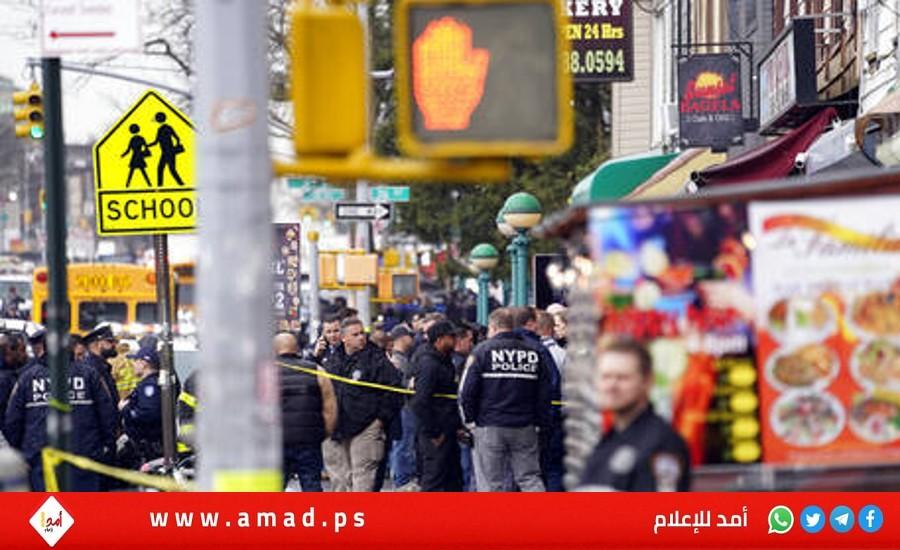 الشرطة الأمريكية تعتقل المشتبه به في إطلاق النار بمحطة قطار بروكلين
