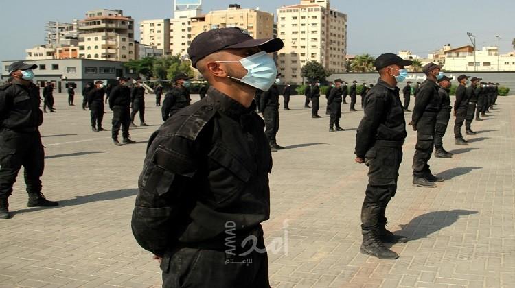 داخلية حماس تُعزز أجهزتها بـ 528 عنصراً لمواجهة كورونا