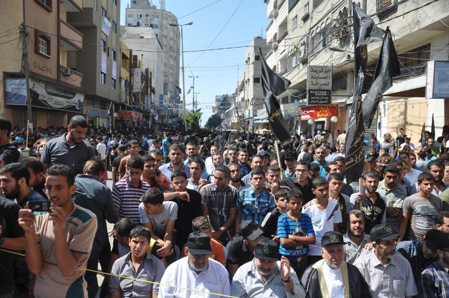 حماس تنظم مسيرة ضد  منع رفع الآذان في القدس
