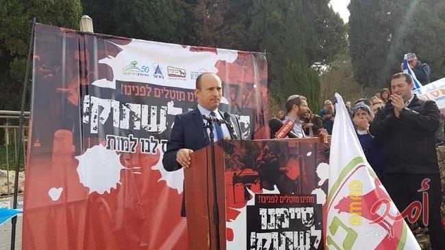 اليميني المتطرف "بينيت": أريد تجريد حماس من الأسلحة