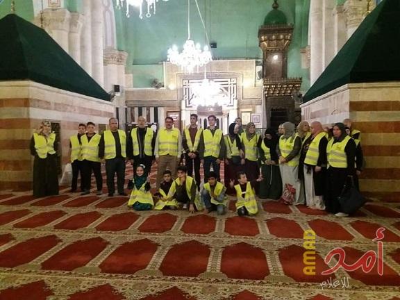 أوقاف الخليل تنفذ،فعالية جديدة "سيرا الى الحرم "