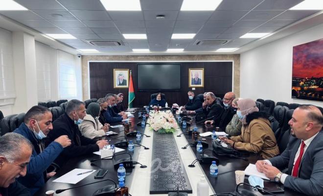 صحة رام الله تعلن تفاصيل اجتماع  الكيلة مع الطاقم في قطاع غزة