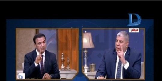بالفيديو - نجم الأهلي شوبير يتعدي بالضرب على المعلق الرياضي احمد الطيب