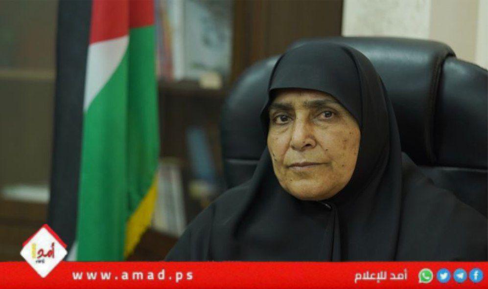غزة: استشهاد عضو المكتب السياسي لحركة حماس "جميلة الشنطي"