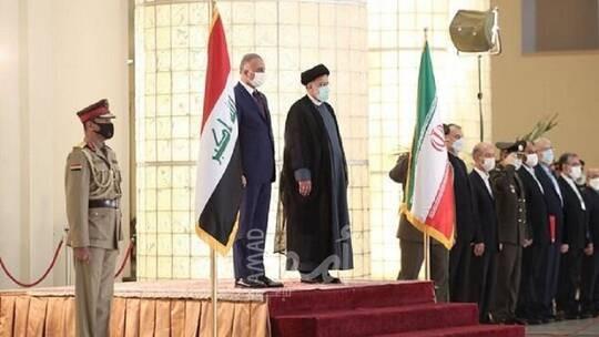 رئيسي عقب لقائه الكاظمي: نؤكد على العلاقات بين دول المنطقة والحوار لحلول إقليمية