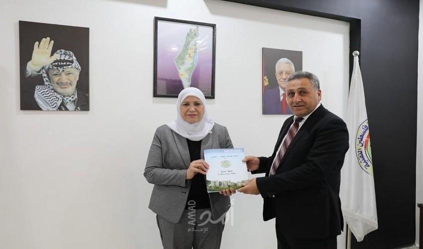 جامعة خضوري تستقبل وزيرة المرأة لبحث سبل التعاون المستقبلي وآليات احياء "الثامن من اذار"