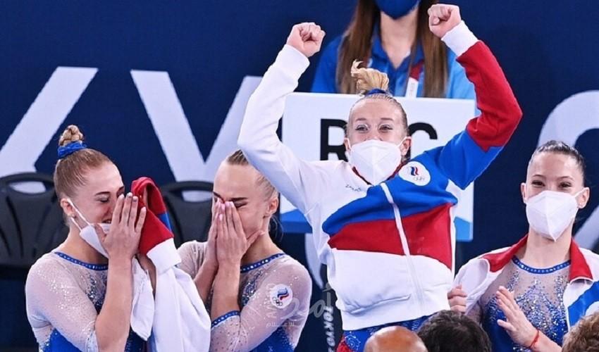 روسيا تحرز ذهبية الجمباز لفرق السيدات في الأولمبياد للمرة الأولى في تاريخها