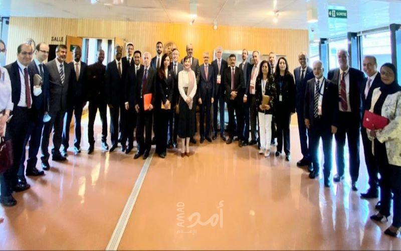 عورتاني يلتقي سفراء المجموعة العربية لدى "اليونسكو" في باريس