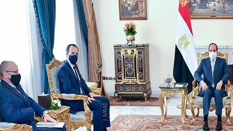 السيسي يؤكد لــ  خارجية قبرص أهمية سرعة إحياء مفاوضات السلام على أساس حل الدولتين